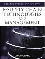 Cover of: E-supply Chain Technologies and Management