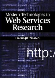 Cover of: Modern Technologies in Web Services Research