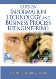 Cover of: Cases on Information Technology And Business Process Reengineering (Cases on Information Technology Series,) | 