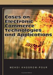 Cover of: Cases on Electronic Commerce Technologies and Applications (Cases on Information Technology Series) by 