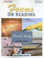 Cover of: Dicey's Song Reading Guide (Saddleback's Focus on Reading Study Guides)