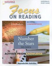 Cover of: Number the Stars Reading Guide (Saddleback's Focus on Reading Study Guides) by Lisa French