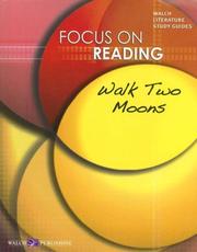Walk Two Moons Reading Guide (Saddleback's Focus on Reading Study Guides) by Marshall K. Hall
