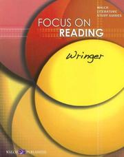 Cover of: Wringer Reading Guide (Saddleback's Focus on Reading Study Guides)