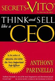 Cover of: Secrets of VITO: Think and Sell Like a CEO