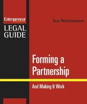 Cover of: Forming a Partnership (Entrepreneur Legal Guides)