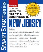 Cover of: How To Start A Business in New Jersey (How to Start a Business in )