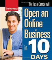 Cover of: Open an Online Business in 10 Days