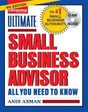 Cover of: Ultimate Small Business Advisor