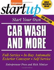Cover of: Start Your Own Car Wash and More (Start Your Own; Startup)