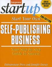 Cover of: Start Your Own Self-Publishing Business (Startup)