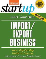 Cover of: Start Your Own Import/Export Business (Start Your Own)