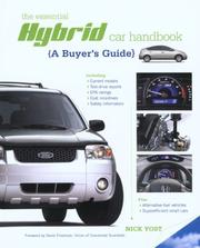 Cover of: The Essential Hybrid Car Handbook: A Buyer's Guide