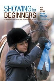 Cover of: Showing for Beginners, New and Revised by Hallie McEvoy