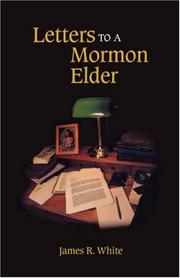 Cover of: LETTERS TO A MORMON ELDER