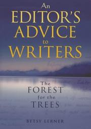 Cover of: The Forest for the Trees by Betsy Lerner