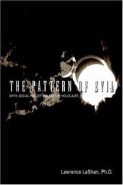 Cover of: The Pattern of Evil | PHD, Lawrence LeShan
