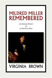 Cover of: Mildred Miller Remembered by Virginia Brown