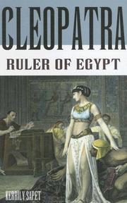 Cover of: Cleopatra: Ruler of Egypt (World Leaders)