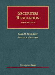 Cover of: Securities Regulation (University Casebook Series)