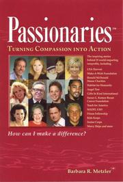 Cover of: Passionaries by Barbara R. Metzler