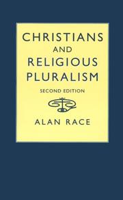 Cover of: Christians and religious pluralism by Alan Race