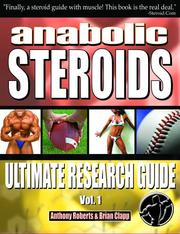 Cover of: Anabolic Steroids by Anthony Roberts, Brian Clapp