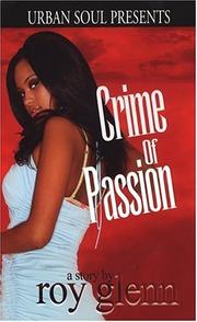 Cover of: Crime of Passion by Roy Glenn