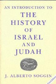 An Introduction to the History of Israel and Judah by J. Alberto Soggin
