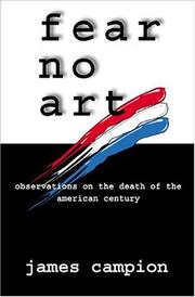 Cover of: Fear No Art