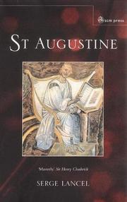 Cover of: St Augustine by Serge Lancel