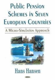 Cover of: Public Pensions Schemes in Seven European Countries by Hans Hansen