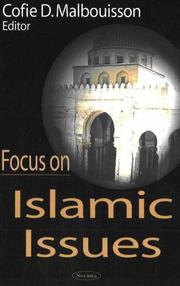 Cover of: Focus on Islamic Issues by Cofie D. Malbouisson