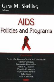 Cover of: AIDS Policies And Programs