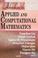 Cover of: Advances in Applied And Computational Mathematics