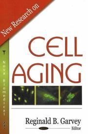 Cover of: New Research on Cell Aging