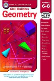 Cover of: Geometry Grades 6-8 (Skill Builders Series)