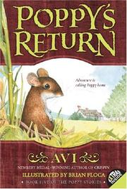 Cover of: Poppy's Return by Avi