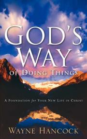 Cover of: God's Way of Doing Things