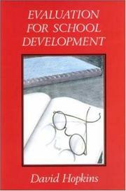 Cover of: Evaluation for school development