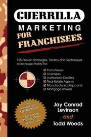 Cover of: Guerrilla Marketing for Franchisees | Jay Conrad Levinson