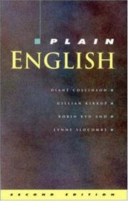 Cover of: Plain English
