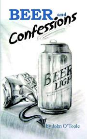 Cover of: Beer and Confessions