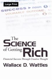 Cover of: The Science of Getting Rich by Wallace D. Wattles