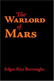 Cover of The Warlord of Mars