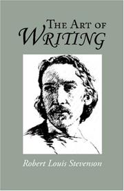 Cover of: The Art of Writing by Robert Louis Stevenson