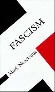 Cover of: Fascism by Mark Neocleous