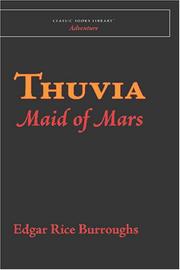 Cover of: Thuvia, Maid of Mars by Edgar Rice Burroughs