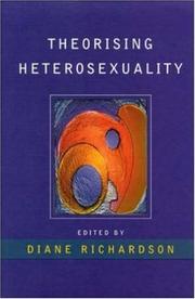 Cover of: Theorising Heterosexuality: Telling It Straight