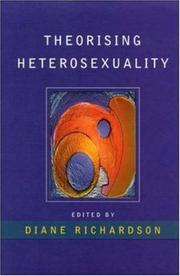 Cover of: Theorising Heterosexuality by Diane Richardson